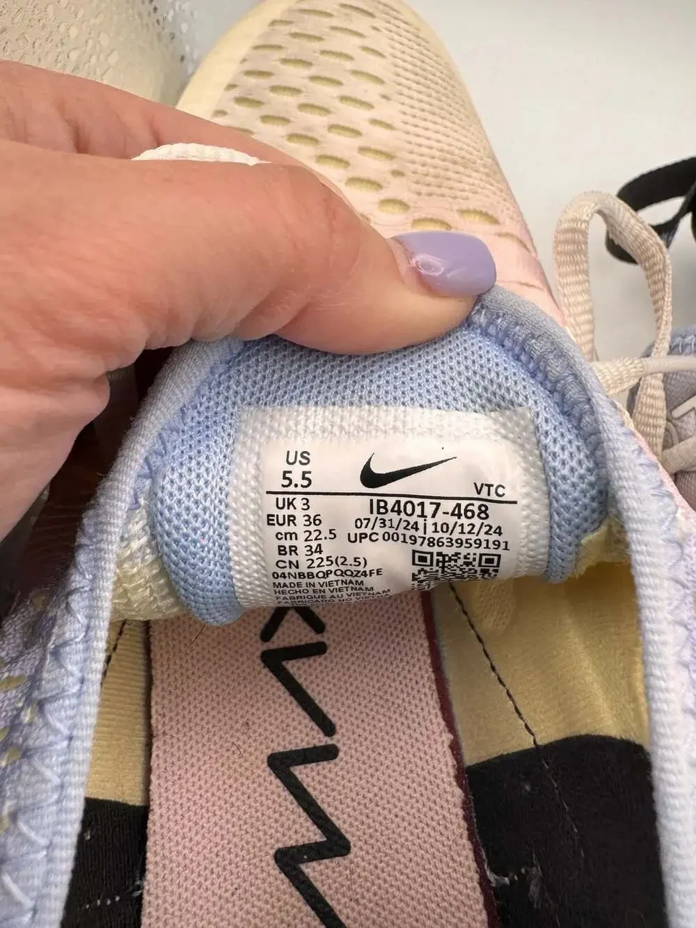 Nike Women's Air Max 270 'Aluminum Pink Foam' Gradient Shoes IB4017-468 - Picture 8 of 8